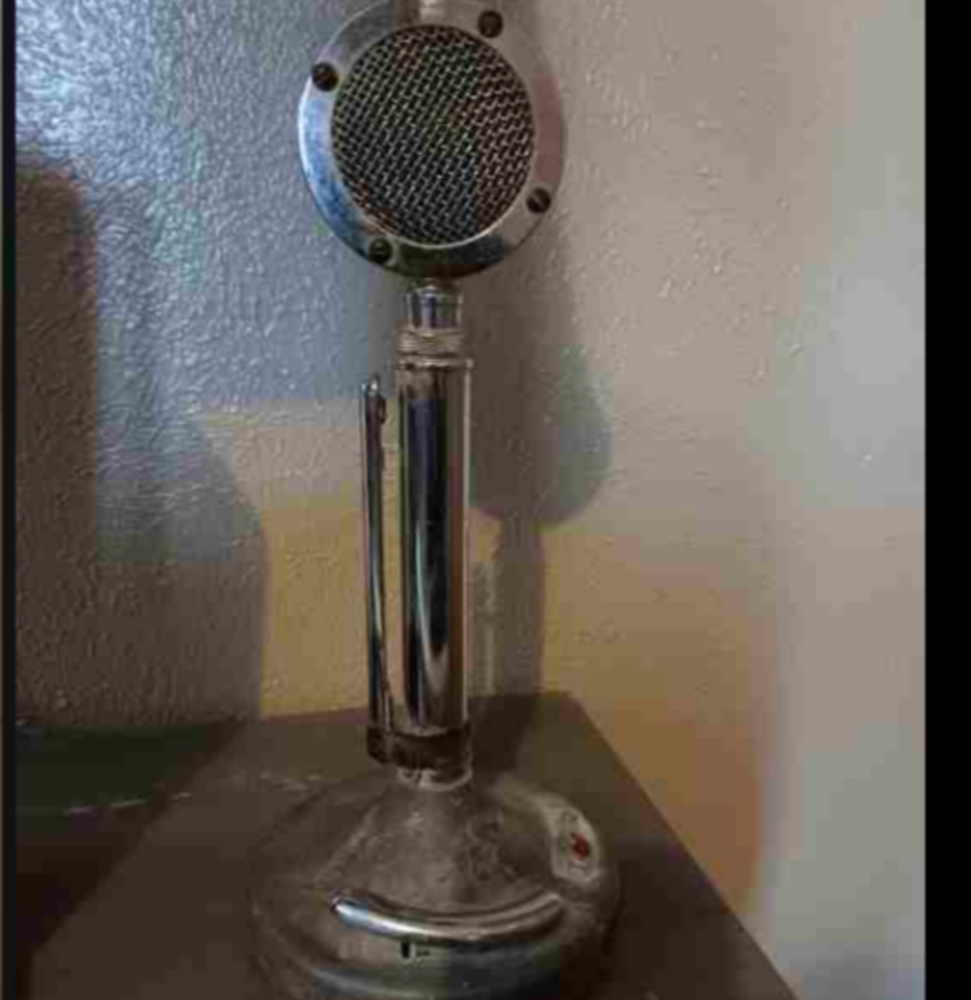 Vintage Astatic D-104 Microphone Mic